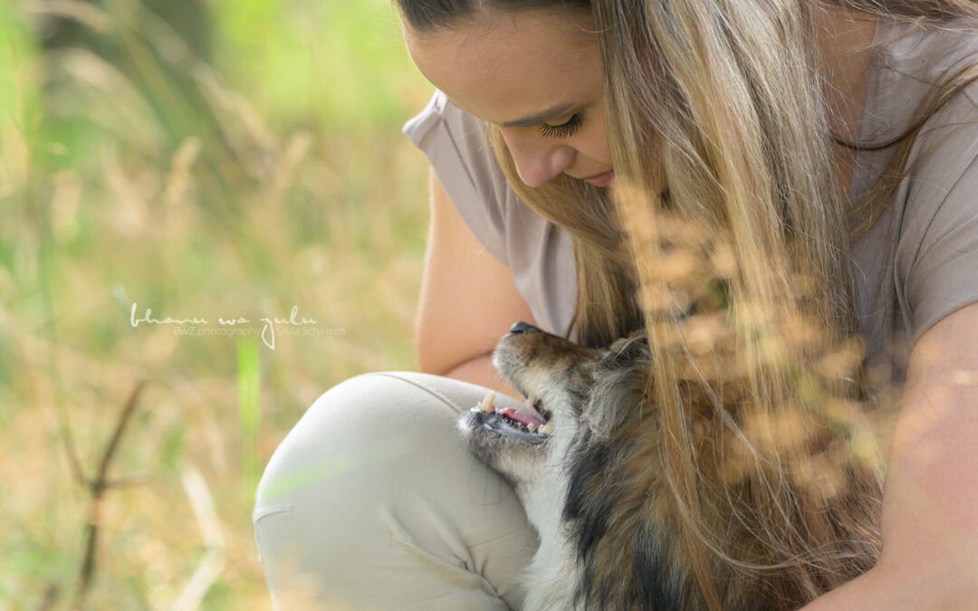 emotionale Tier-Mensch Fotografie, Shootingeinblicke