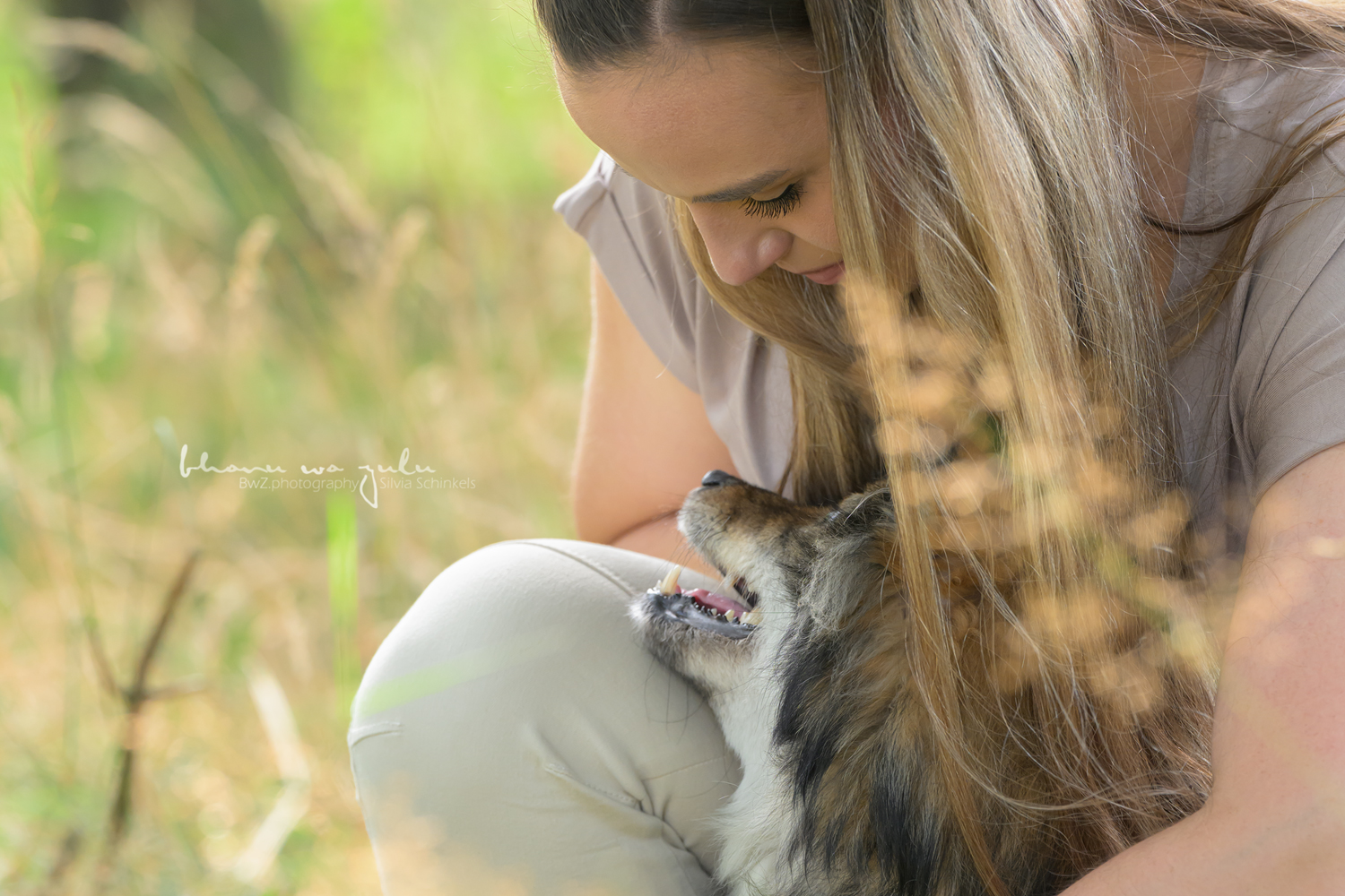 emotionale Tier-Mensch Fotografie, Shootingeinblicke